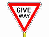 category general-knowledge - What is meant by this sign on or near a bridge?