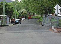category general-knowledge - This bridge has only just enough room for two vehicles. As you come close to it you should: