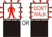 category intersections - When these lights are flashing it means