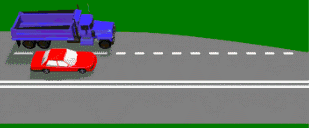 category traffic-lights-lanes - When two lanes merge into one (as shown in the diagram), who should give way?