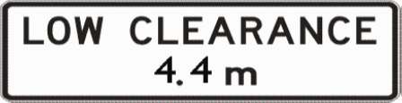 category general-knowledge - This sign is displayed on the approach to a bridge or tunnel. You should: