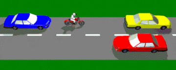 category rider-safety - In the diagram shown you are being followed very closely by another vehicle, you should: