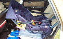 category seat-belts-restraints - You want to fit a baby restraint to your car. What should you secure the restraint to?
