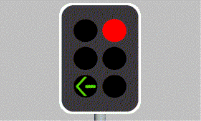 category traffic-lights-lanes - These lights mean that you: